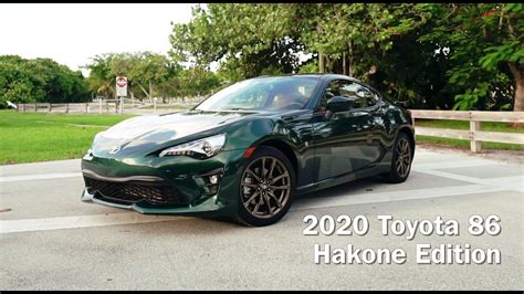 The Toyota Hakone Edition Is A Lean Green Driving Machine Youtube