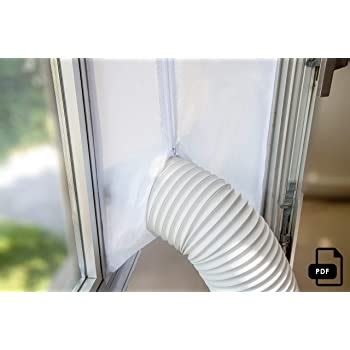 Install/mount window air conditioner with clear plastic plexiglass! Amazon.com: DeLonghi DLSA003 Portable Air Conditioner ...