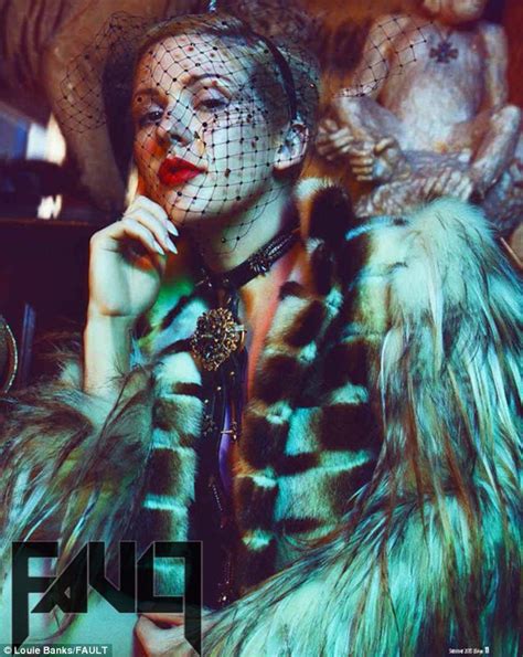 katching my i ellie goulding shows off her decadently glamorous side in new shoot for fault