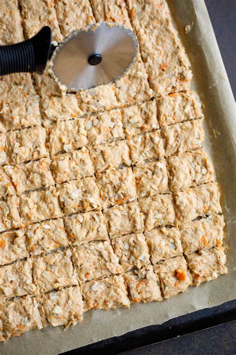 Remove from the processor and roll out on a lightly floured surface. Sweet Potato and Leftover Turkey Homemade Dog Treats - Two ...