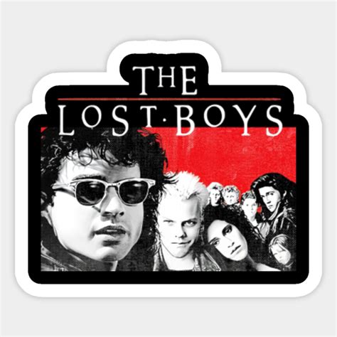 The Lost Boys Vintage Edition The Lost Boys Sticker Teepublic