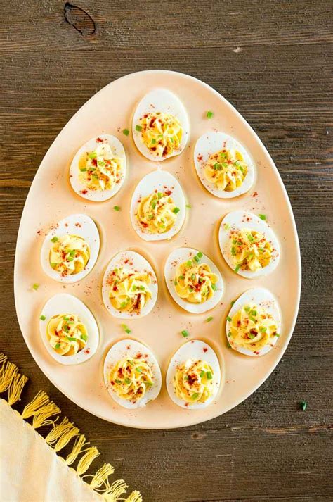 Classic Deviled Eggs Deviled Eggs Classic Healthy Appetizers Easy