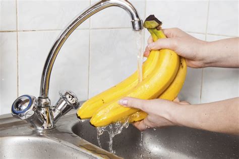 You can flush out the fly eggs. How to Wash Banana & Melon Skins to Get Rid of Fruit Fly ...