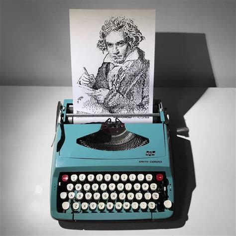 Artist Renders Striking Portraits Using Only A Typewriter