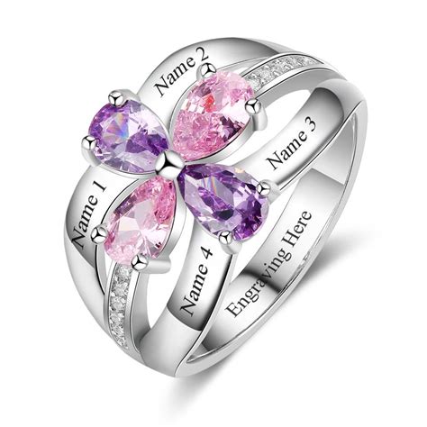 Check spelling or type a new query. Birthstone Rings Mothers Rings 925 Sterling Silver ...