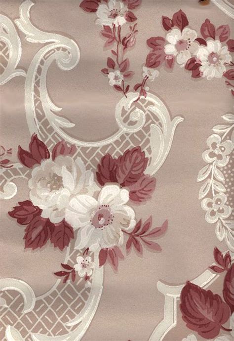 12 Vintage Wallpapers Cabbage Roses And More The Graphics Fairy