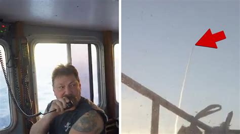 Deadliest Catch Crew Captures Video Of Russian Missile Launch After