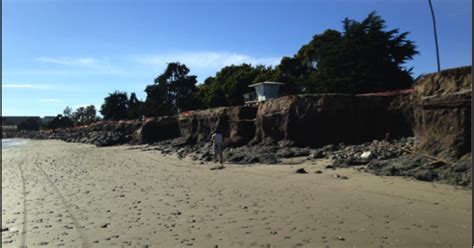 El Niño California Beach Erosion In 201516 Highest Ever Recorded