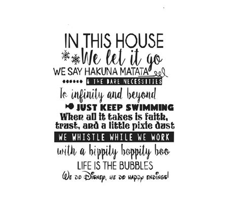 378 In This House We Do Disney Svg Download Free Svg Cut Files