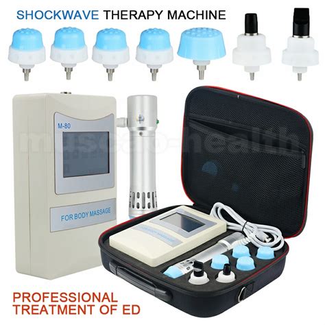 Portable Shockwave Therapy Machine Home Massager For Erectile Dysfunction And Scapula Pain Body