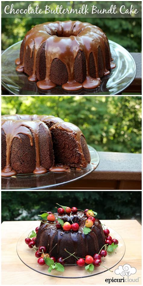 Choose from over 53 christmas bundt cake recipes from sites like epicurious and allrecipes. Chocolate Buttermilk Bundt Cake | Recipe | Super moist ...