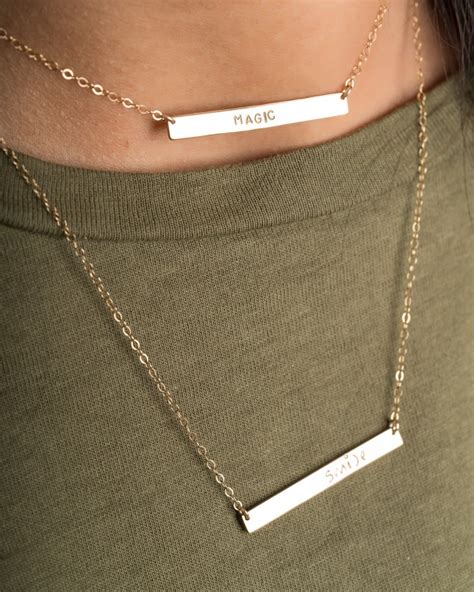 Personalized Necklaces For Her Custom Name Necklace