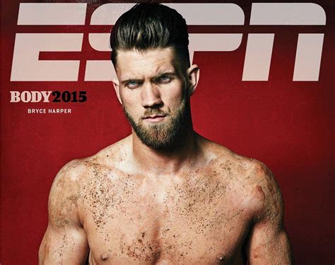 The New Espn Body Issue Cover Shows You More Of Bryce Harper Than You