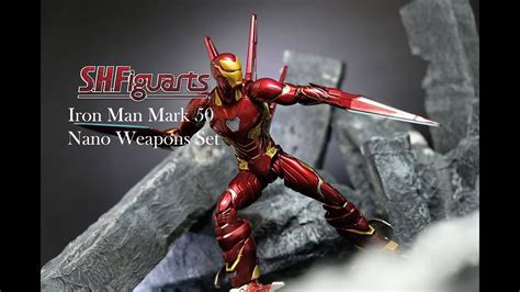 Toy Review Sh Figuarts Iron Man Mark 50 Nano Weapons Set Avengers