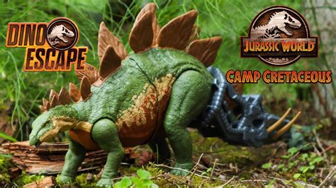 Stegosaurus Review Mattel Jurassic World Camp Cretaceous