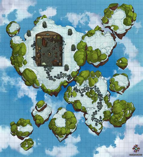 Sky Cabin Battle Map By Hassly On Deviantart