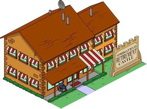 Retirement Castle The Simpsons Tapped Out Wiki Fandom Powered By Wikia