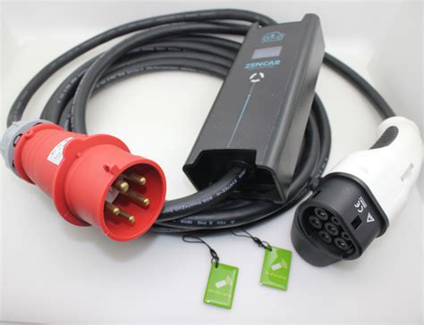 J1772 Level 2 Charger 32a Evse 5 Pins Cee Plug