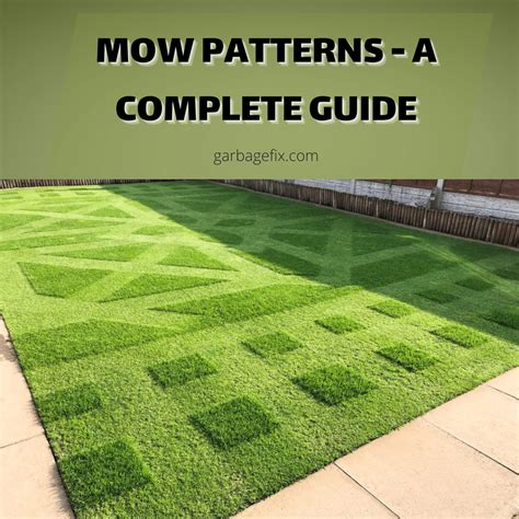 Mow Patterns A Complete Guide Revive Garden