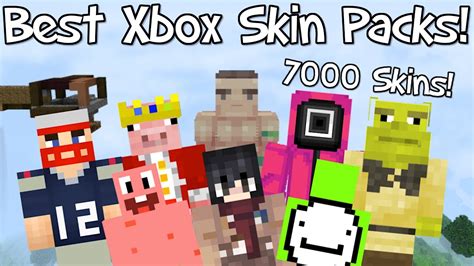 new top 5 skin packs for minecraft xbox minecraft bedrock edition skin packs working on 1 18
