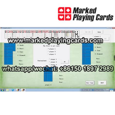 Poker is harder to cheat at than most card games, in fact that explains some of the design features of the game. Poker Cheat Card Scanner to See All Cards | Computer Software System