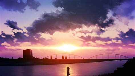 Sky Anime Scenery Wallpapers Wallpaper Cave