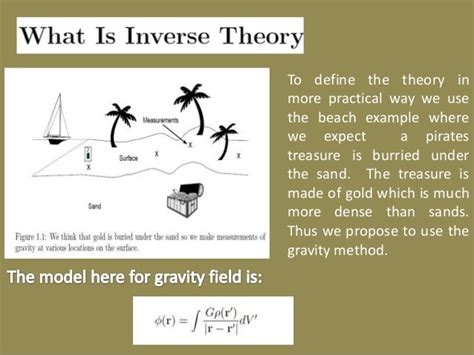 Inverse Theory In Geophysics Lecture 1