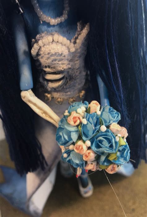 Corpse Bride Monster High Doll Repaint Etsy Uk