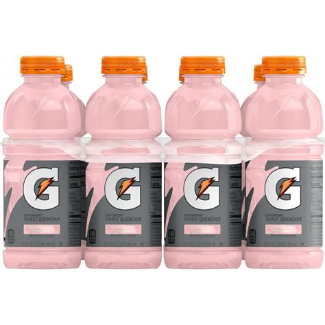 8 Bottle Gatorade Thirst Quencher Sports Drink Strawberry Lemonade