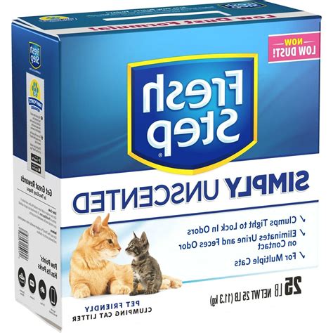 Fresh Step Litter Multi Cat Scoopable Unscented 25