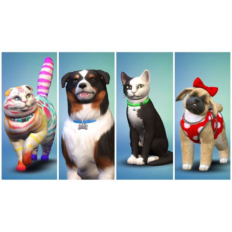 Игра The Sims 4 Cats And Dogs Bundle Emagbg