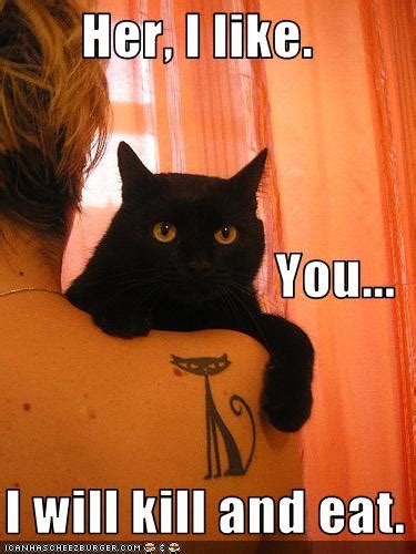 Still, that doesn't mean her bite is pleasant. Her, I like. You... I will kill and eat. - Cheezburger ...