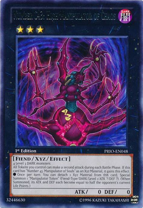 Yugioh Zexal Primal Origin Single Card Rare Number C43 High Manipulator Of Chaos Prio En048 Toywiz