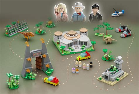 Lego Ideas Product Ideas Microscale Jurassic Park