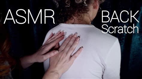 asmr back scratch whisper massage 🌟 tracing youtube
