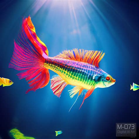 Artstation Rainbow Fish