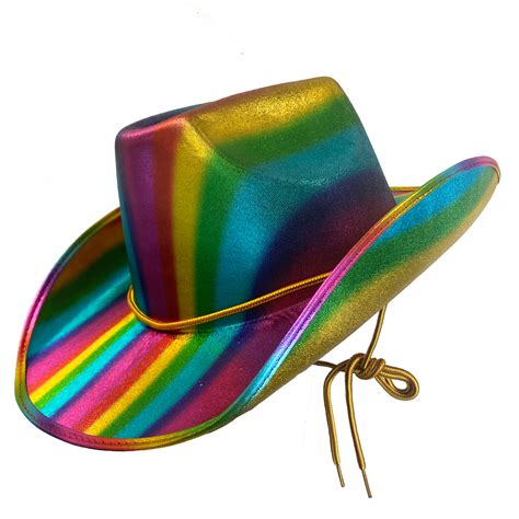 Cowboy Hat Rainbow Pride
