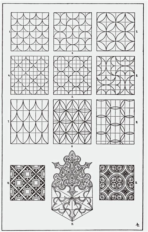 Zentangle Patterns Graph Paper Art Doodle Patterns