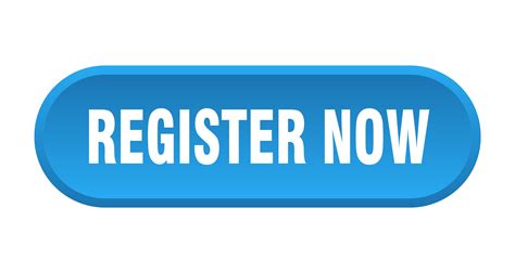 Register Now Button Register Now Rounded Blue Sign Register Now