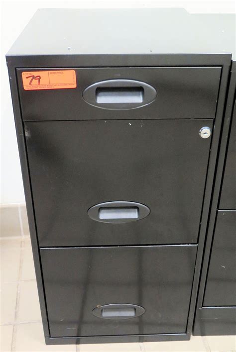 Get free shipping on qualified metal file cabinets or buy online pick up in store today in the furniture department. Black Metal 3-Drawer File Cabinet 14.5"x18"x27.5"H - Oahu ...