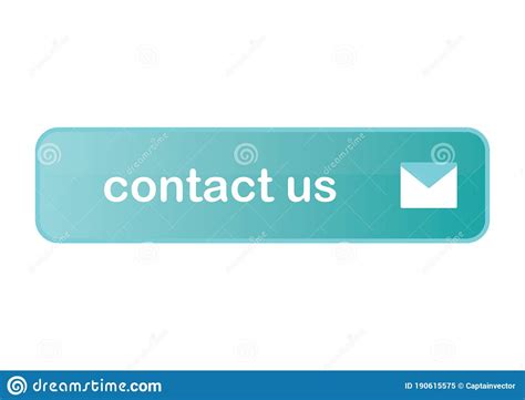 Contact Us Button Vector Illustration Decorative Design Stock Vector