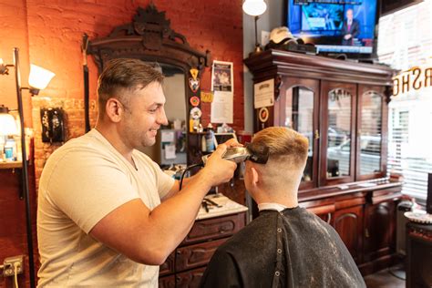 Haircuts in new york city. Original Barbershop - Manhattan Sideways