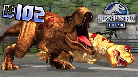 Trex Team Brawlasaurs Jurassic World The Game Ep 102 Hd Youtube