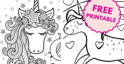 Coloring book page of unicorn party for adult.vector illustration.handdrawn.doodlestyle. 10 Magical Unicorn Coloring Pages {Print for Free} | Skip ...
