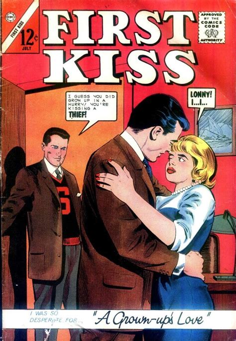 First Kiss Comic Magazine July 1964 Charlton Comics Comics Comic