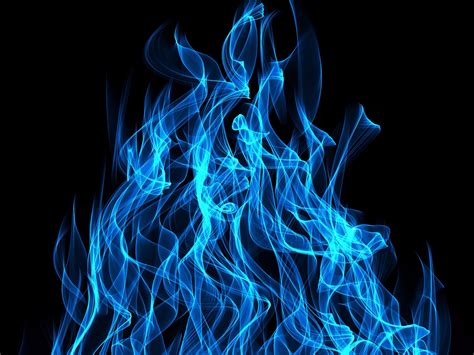 Black And Blue Fire