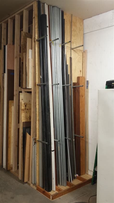 Mrx Designs Vertical Pipe Storage Rack