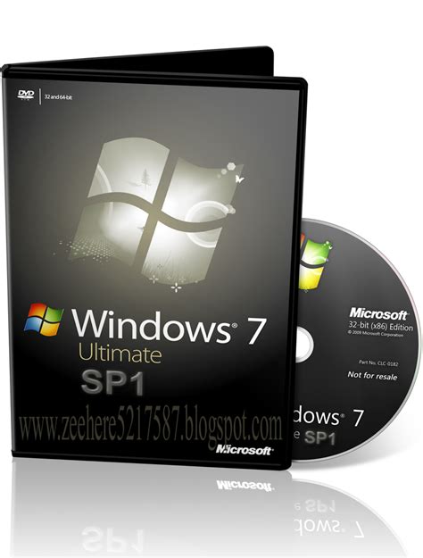 Windows 7 Ultimate Service Pack 1 32and64bit Full Version Free Download