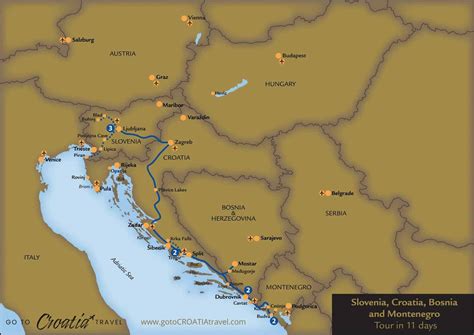 Slovenia Croatia Bosnia And Montenegro Tour Private Tours