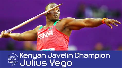 Julius Yego Olympic Javelin Medalist Trans World Sport Youtube